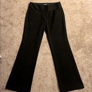 Winter black dress pant